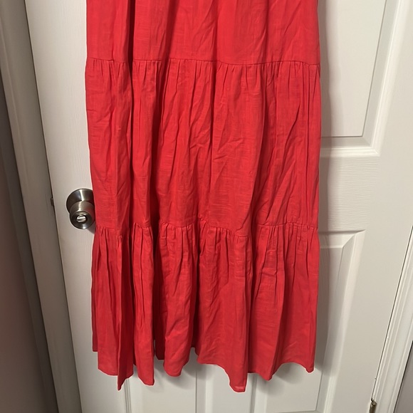 NWT Billabong: Maxi dress, fuscia; size Large - Picture 2 of 4